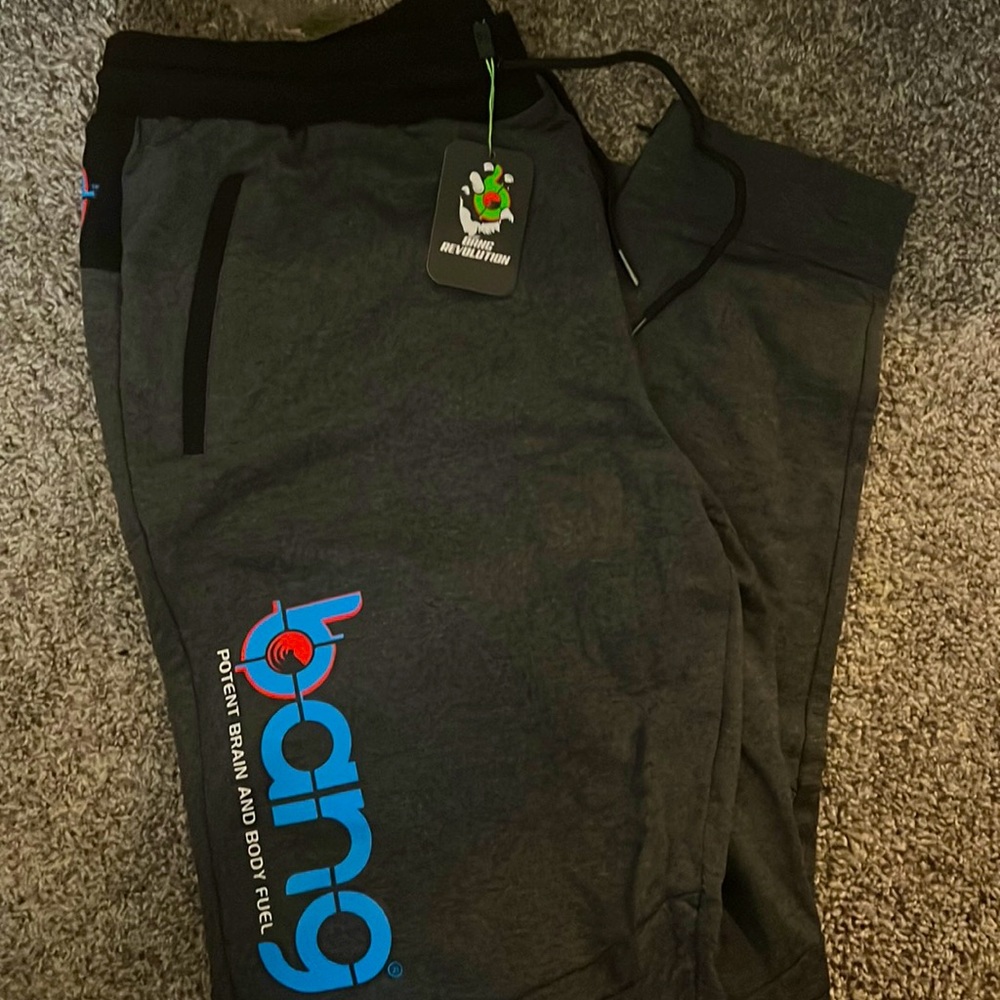BANG energy male joggers